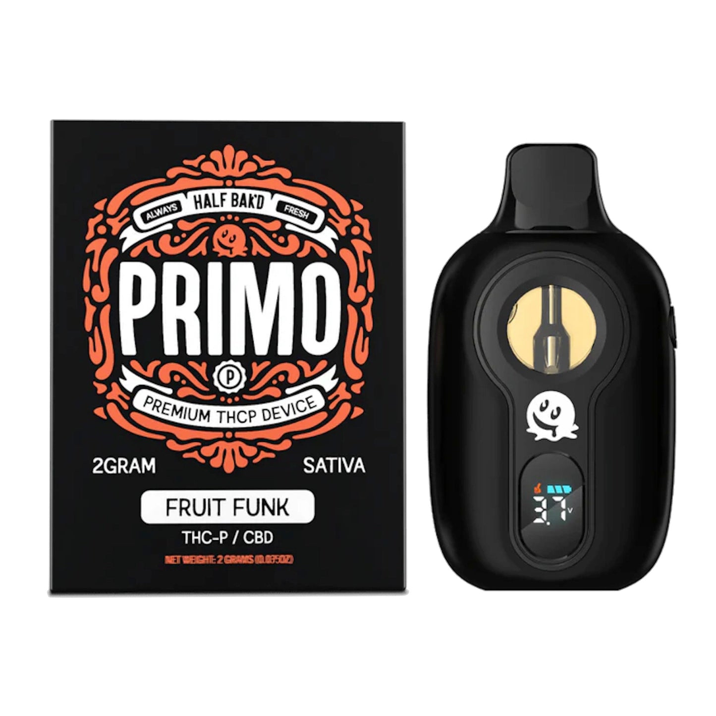 Half Bak'd Primo THC-P Vaporizer 2000mg Disposable
