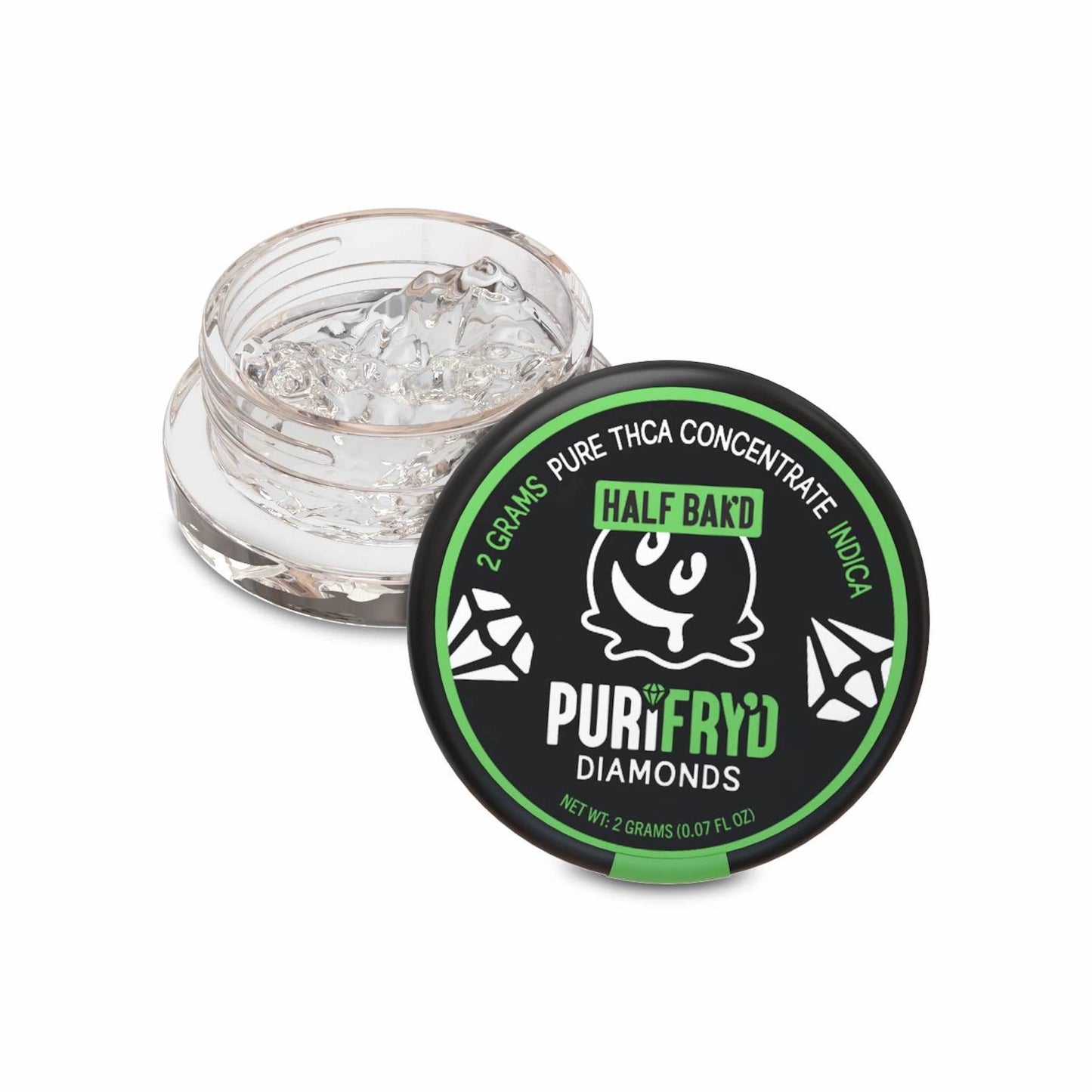 Half Bakd Puri Fry Diamond Dabs 2000mg