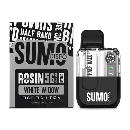 Half Bak'd Rosin Blend Sumo Vaporizer 5000mg
