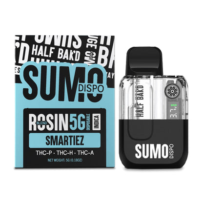 Half Bak'd Rosin Blend Sumo Vaporizer 5000mg