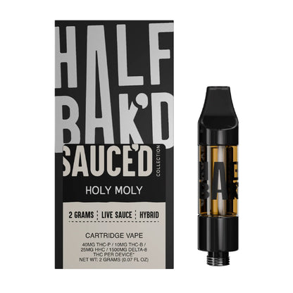 Half Bakd Sauced Live Resin Cartridge 2000mg