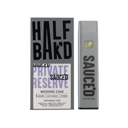 Half Bakd THC Private Reserve Vaporizer 1000mg