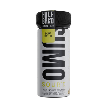 Half Bakd Sour D Sumo THC Gummies 10000mg 25ct