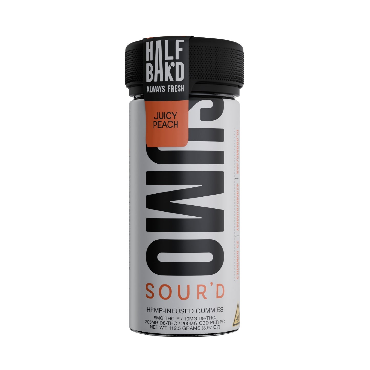Half Bakd Sour D Sumo THC Gummies 10000mg 25ct