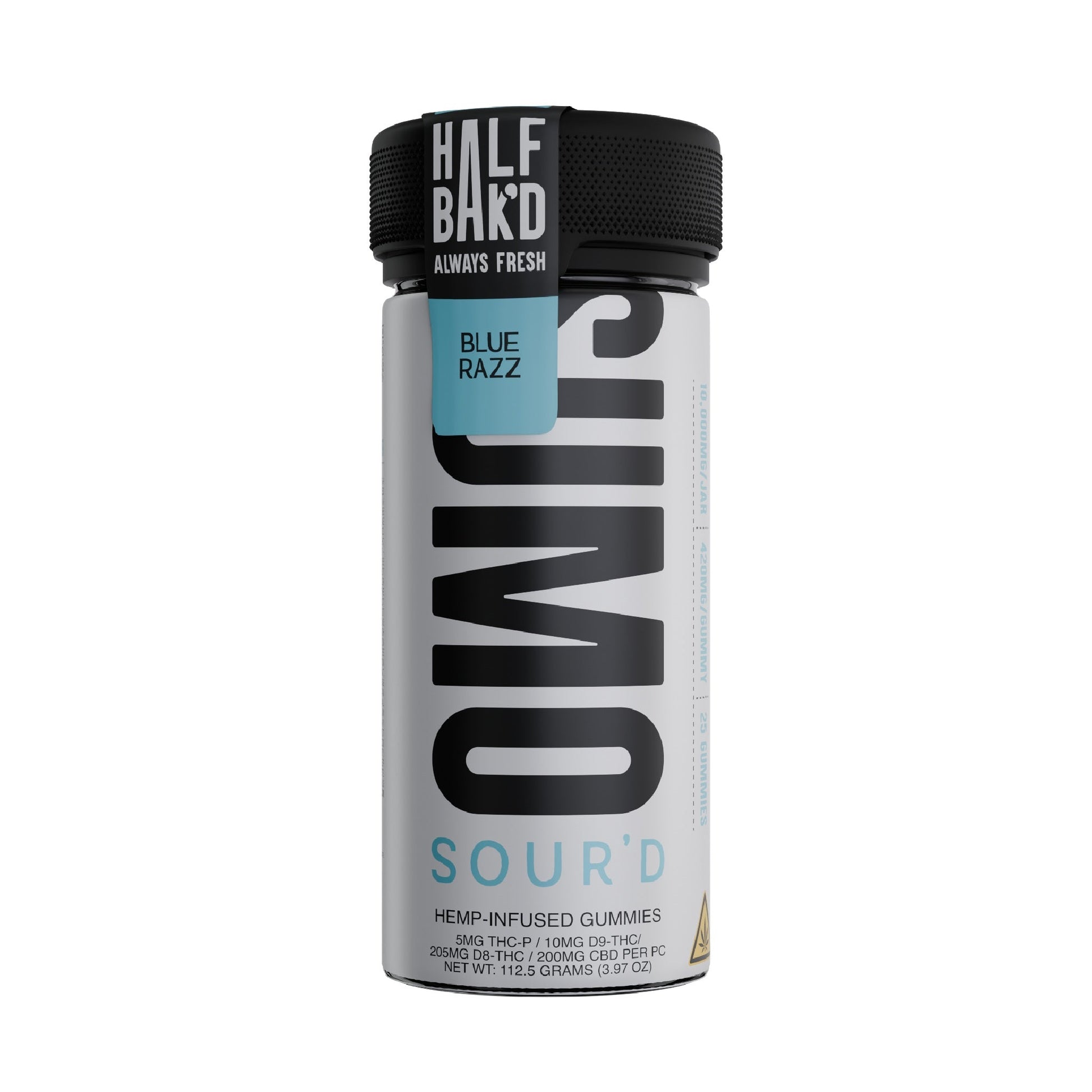 Half Bakd Sour D Sumo THC Gummies 10000mg 25ct