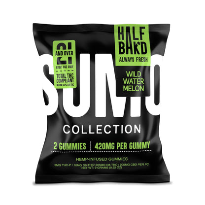 Half Bakd Sumo THC-A Delta 9 Gummies 420mg 2ct