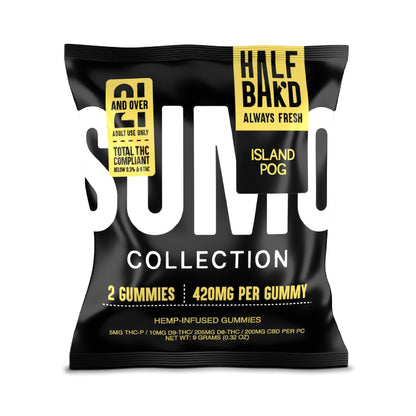 Half Bakd Sumo THC-A Delta 9 Gummies 420mg 2ct