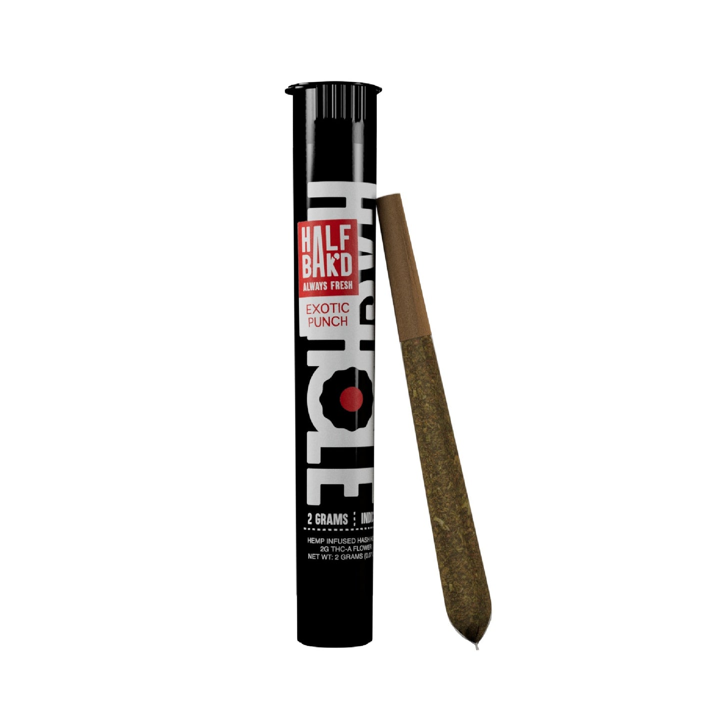 Half Bakd THC-A Hash Hole Pre-Roll 2g