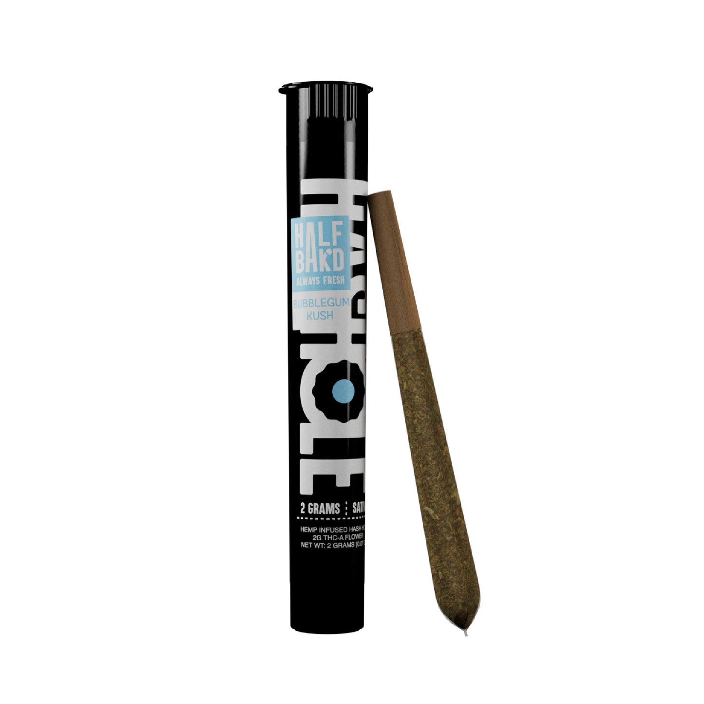 Half Bakd THC-A Hash Hole Pre-Roll 2g