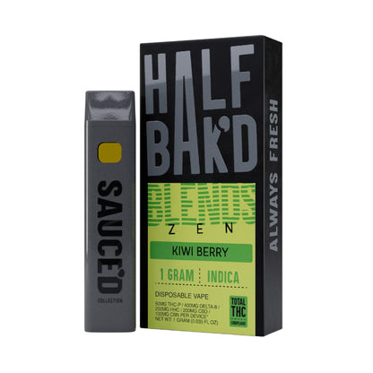Half Bakd Zen Blend THC Vaporizer 1000mg