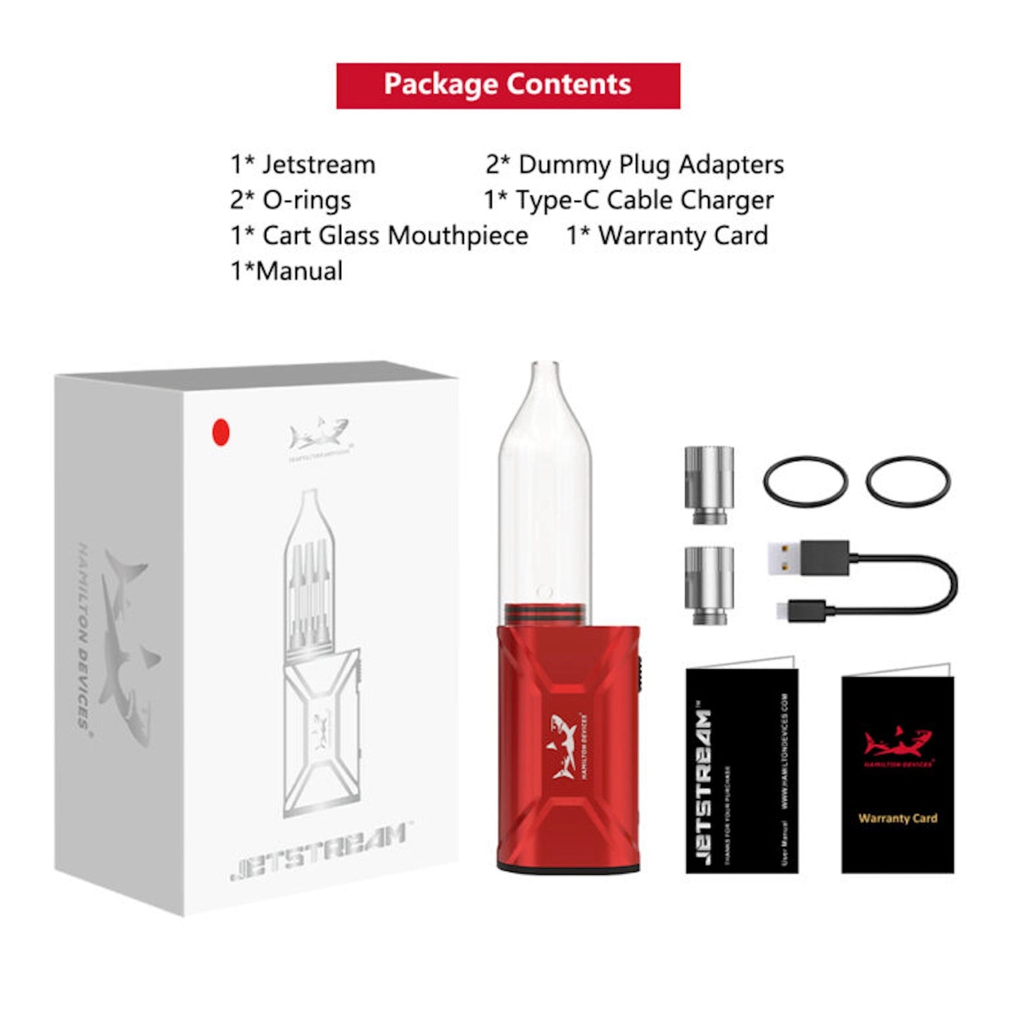 Hamilton Jetstream Triple Cartridge Battery 1800mAh