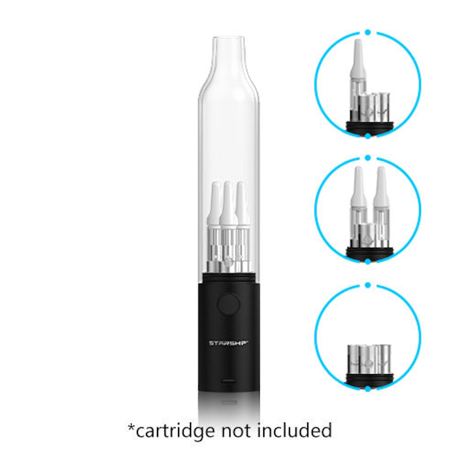 Hamilton Starship Triple Cartridge Vaporizer 7.5in