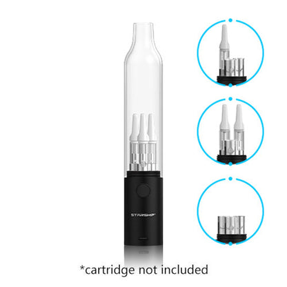 Hamilton Starship Triple Cartridge Vaporizer 7.5in