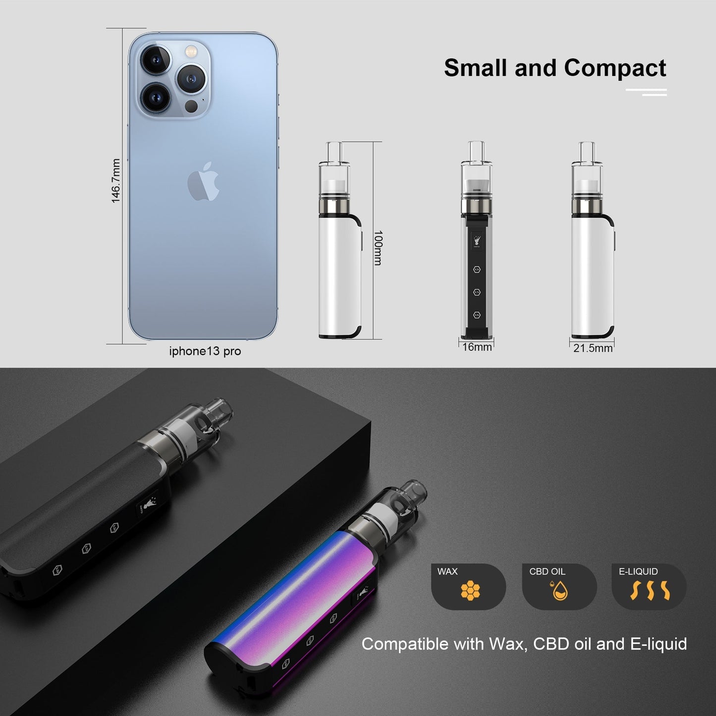 Hato Fortei Concentrate Vape 650mAh