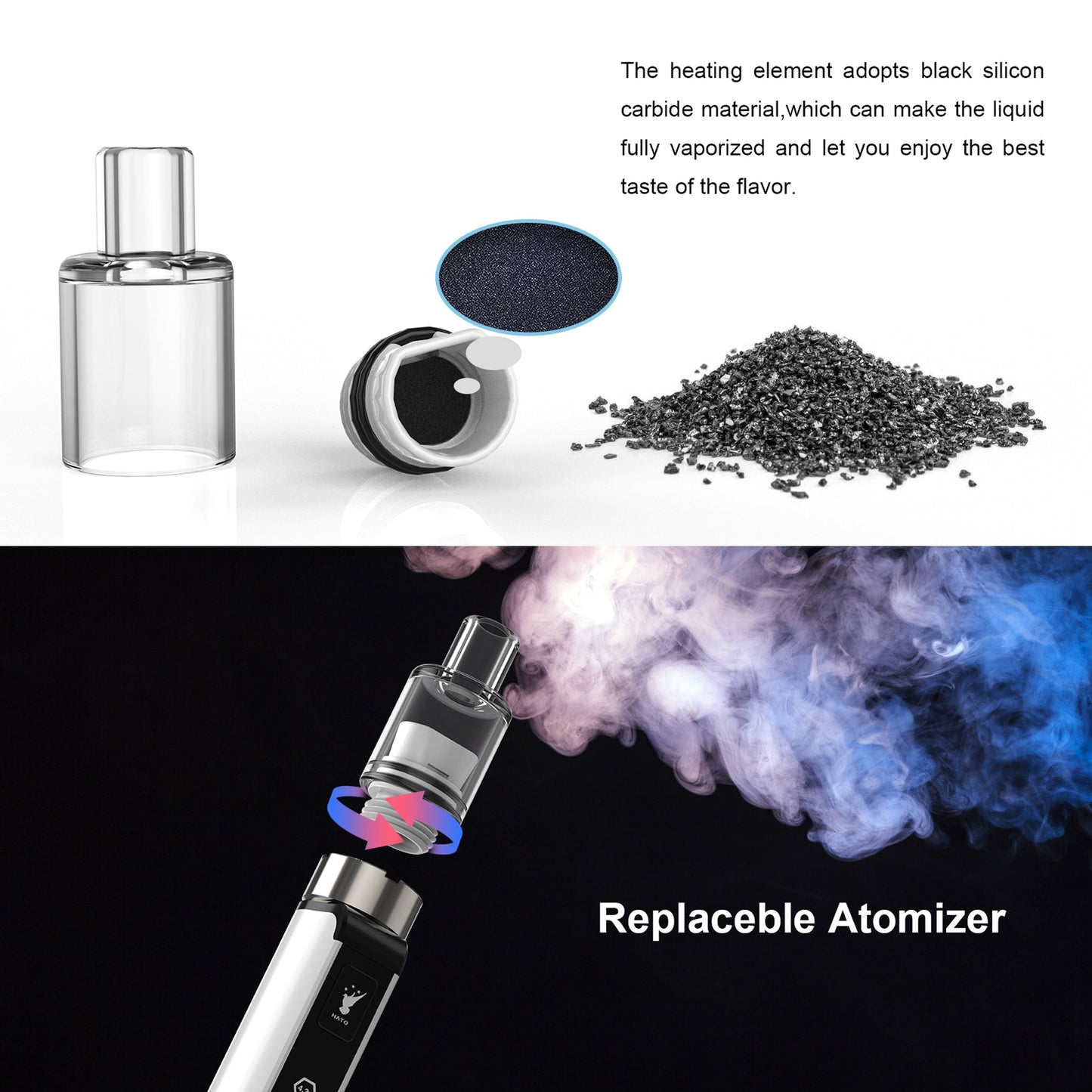 Hato Fortei Concentrate Vape 650mAh