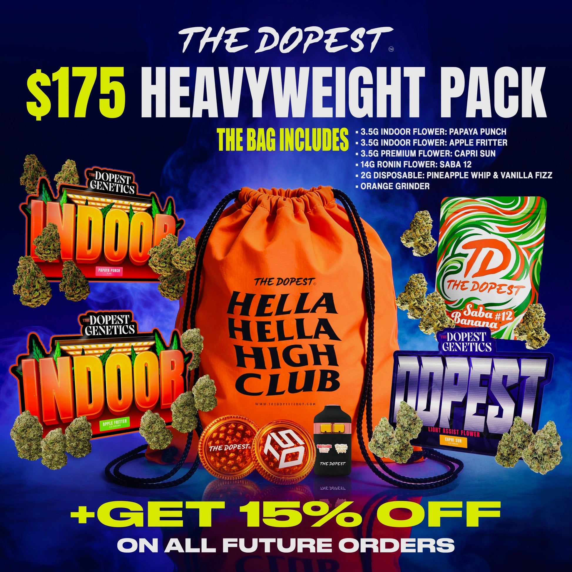 The Dopest Hella High Club Heavyweight Pack Subscription