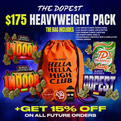 The Dopest Hella High Club Heavyweight Pack Subscription