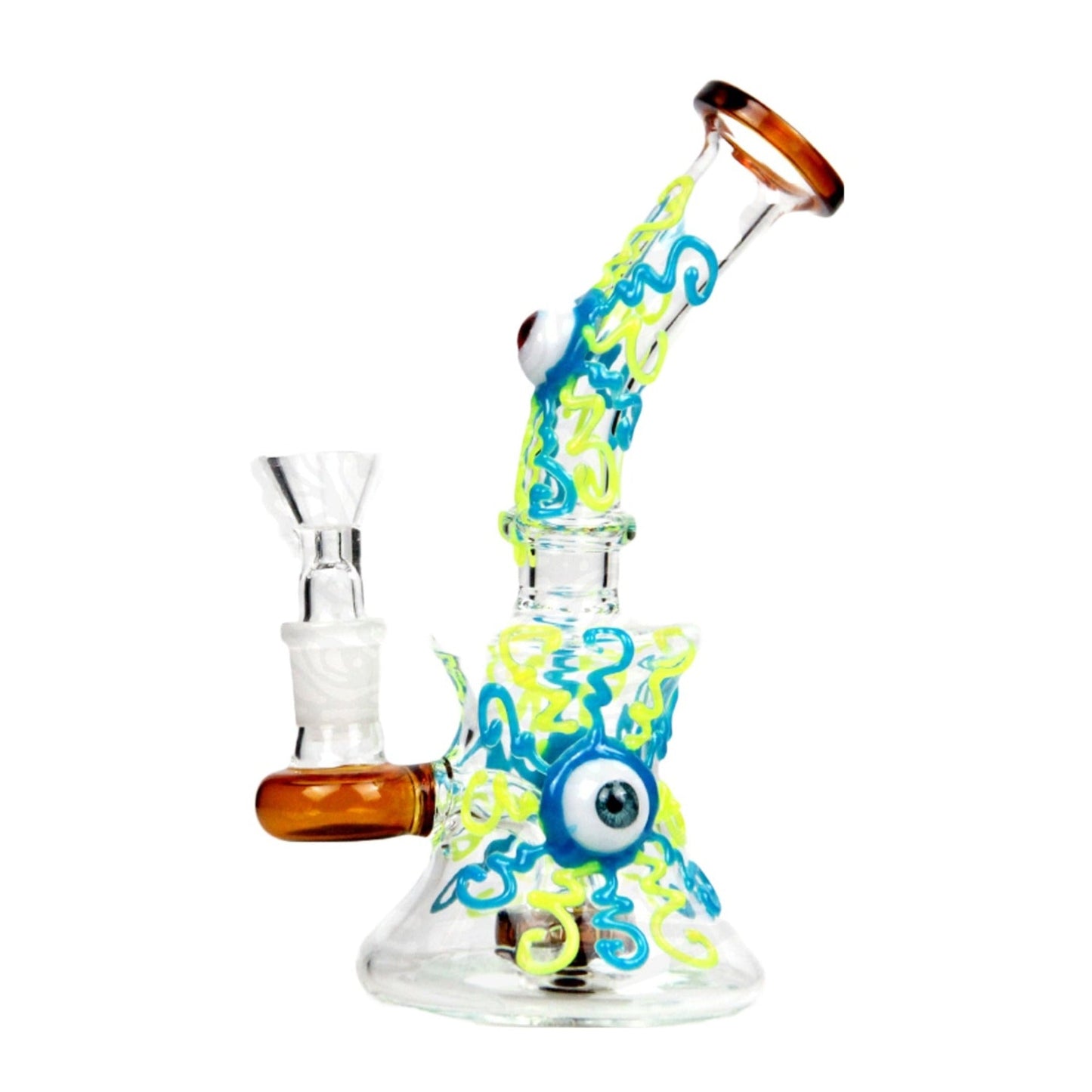 Heinous Eye Bong 7in Glass Mini Bong