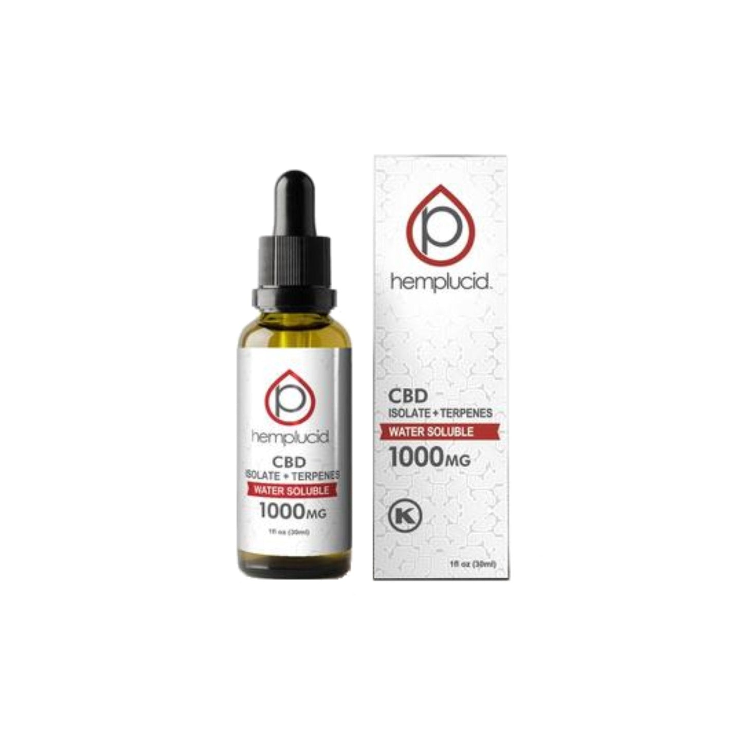 Hemplucid CBD Isolate Tincture 1000mg