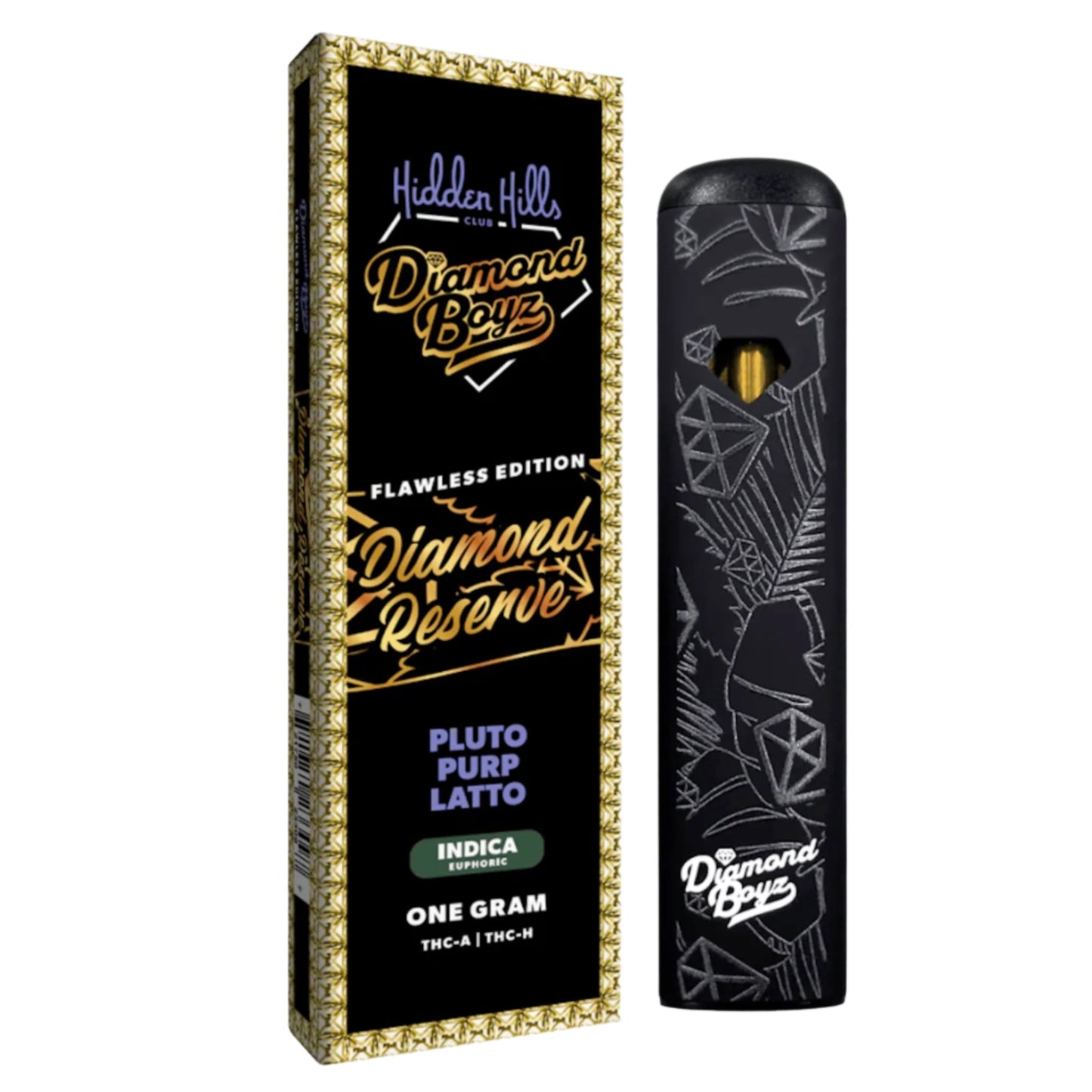 Hidden Hills Diamond Reserve THC-A THC-H Vaporizer 1000mg