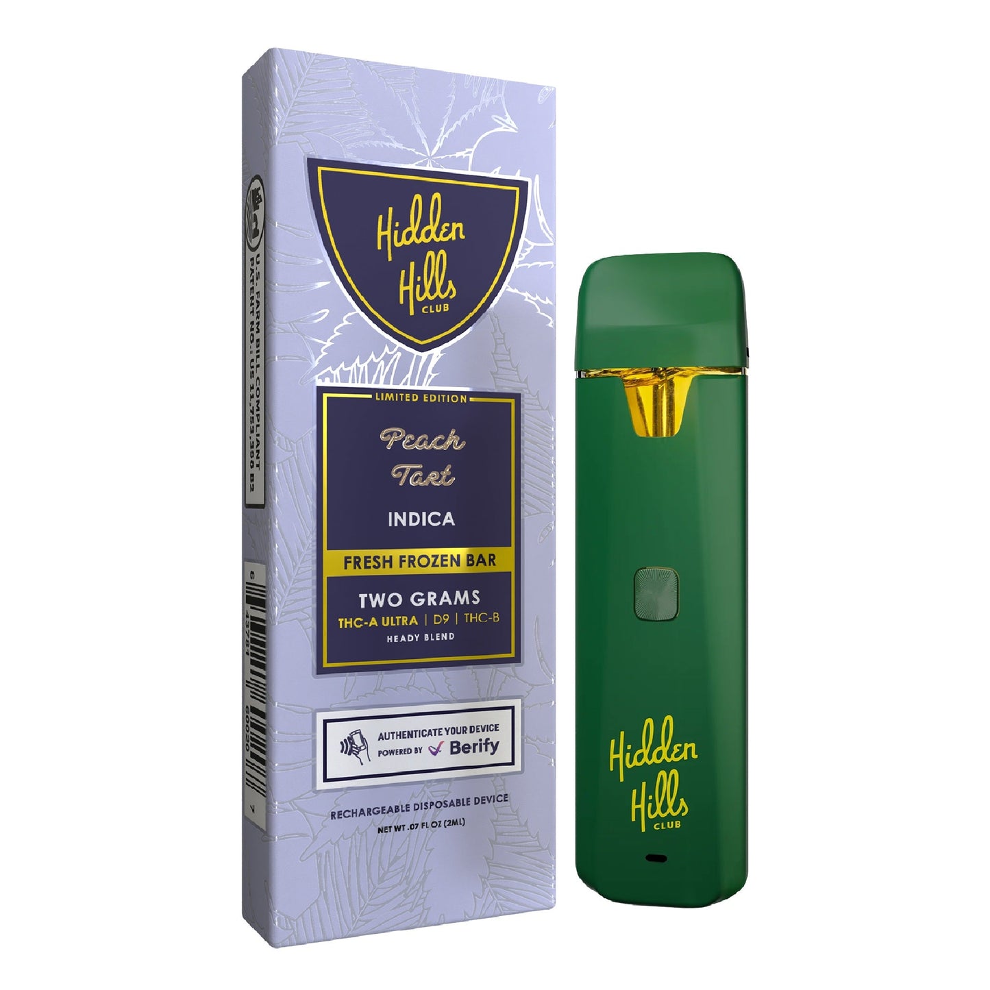 Hidden Hills Fresh Frozen Ultra THC-A Vaporizer 2000mg