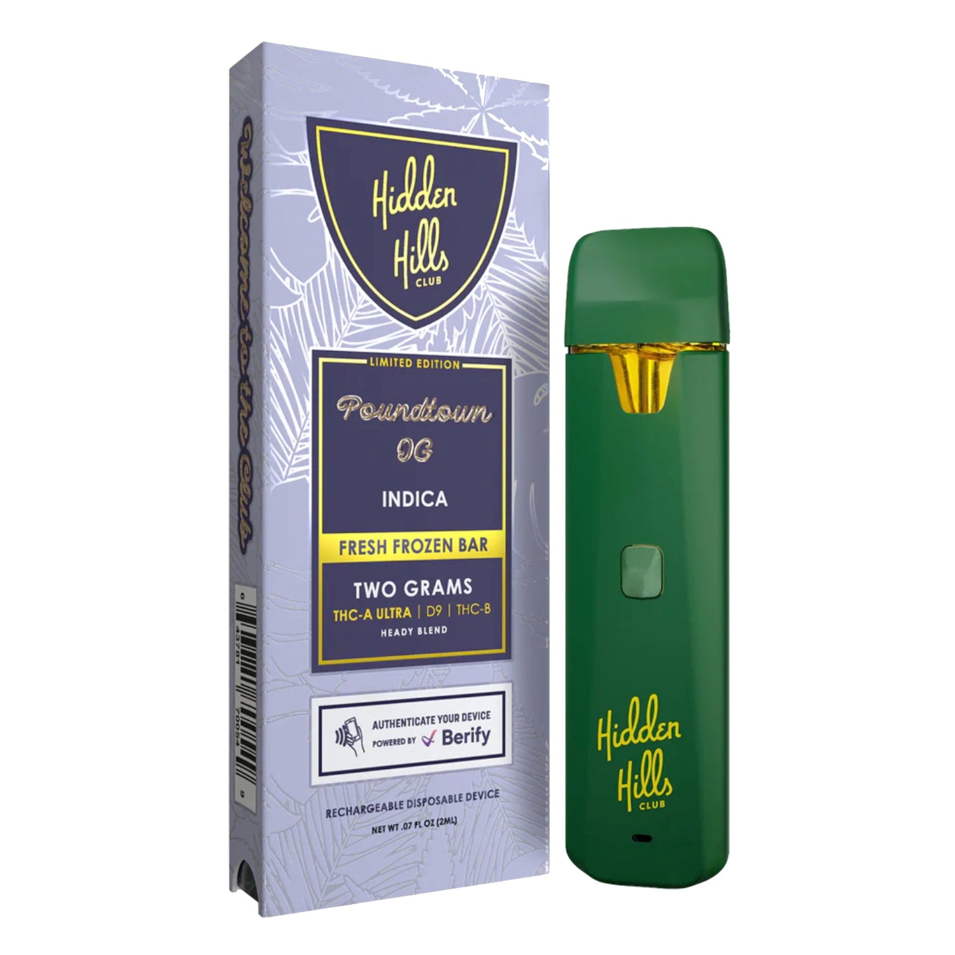 Hidden Hills Fresh Frozen Ultra THC-A Vaporizer 2000mg