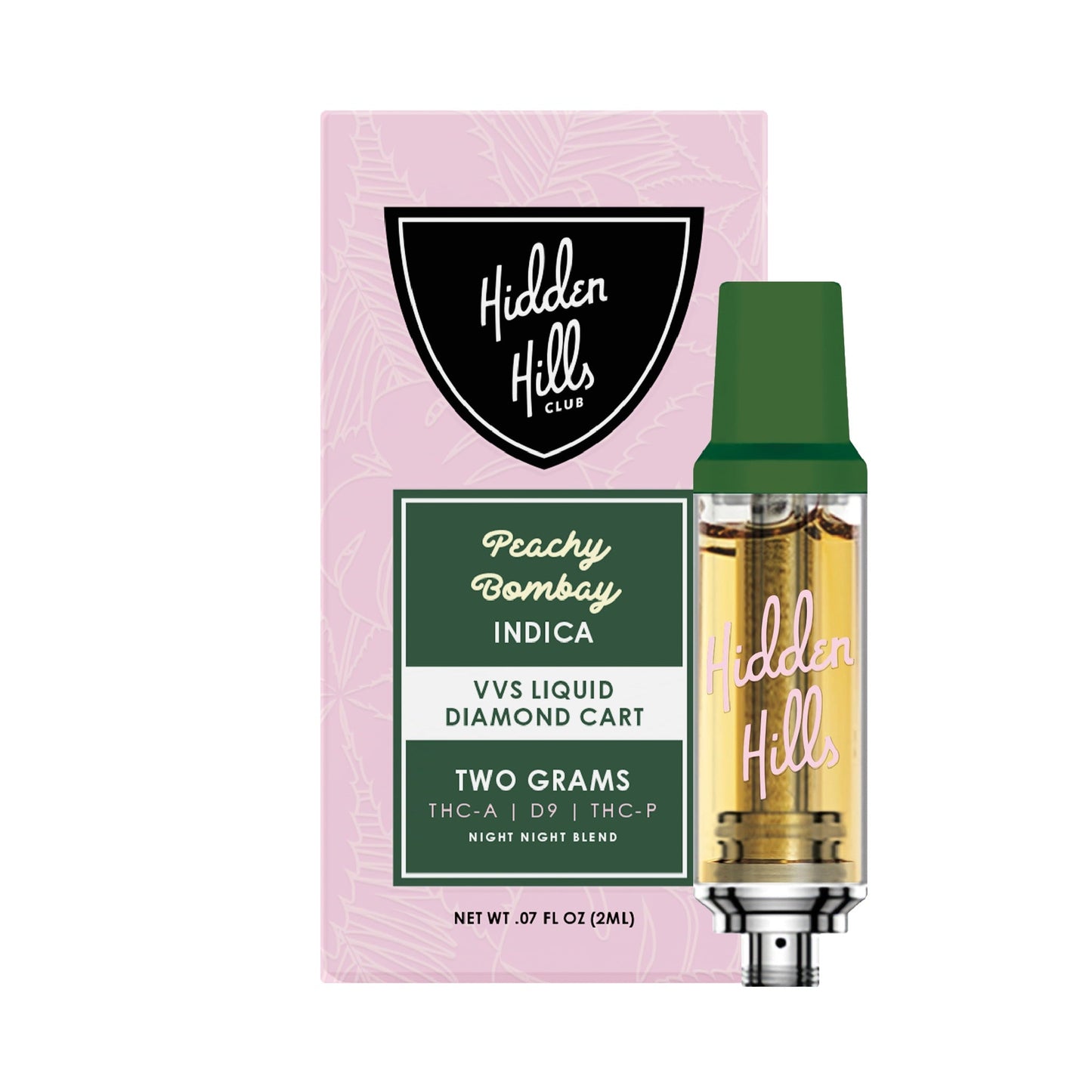 Hidden Hills Night Night VVS Liquid Diamond Cartridge 2000mg
