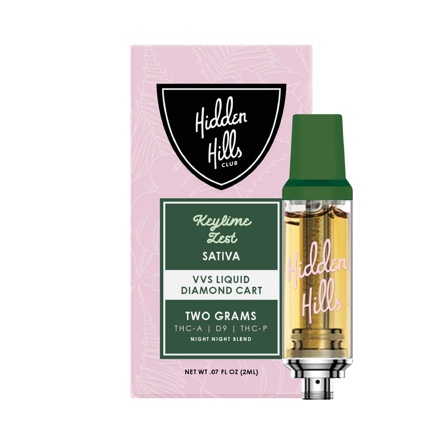 Hidden Hills Night Night VVS Liquid Diamond Cartridge 2000mg