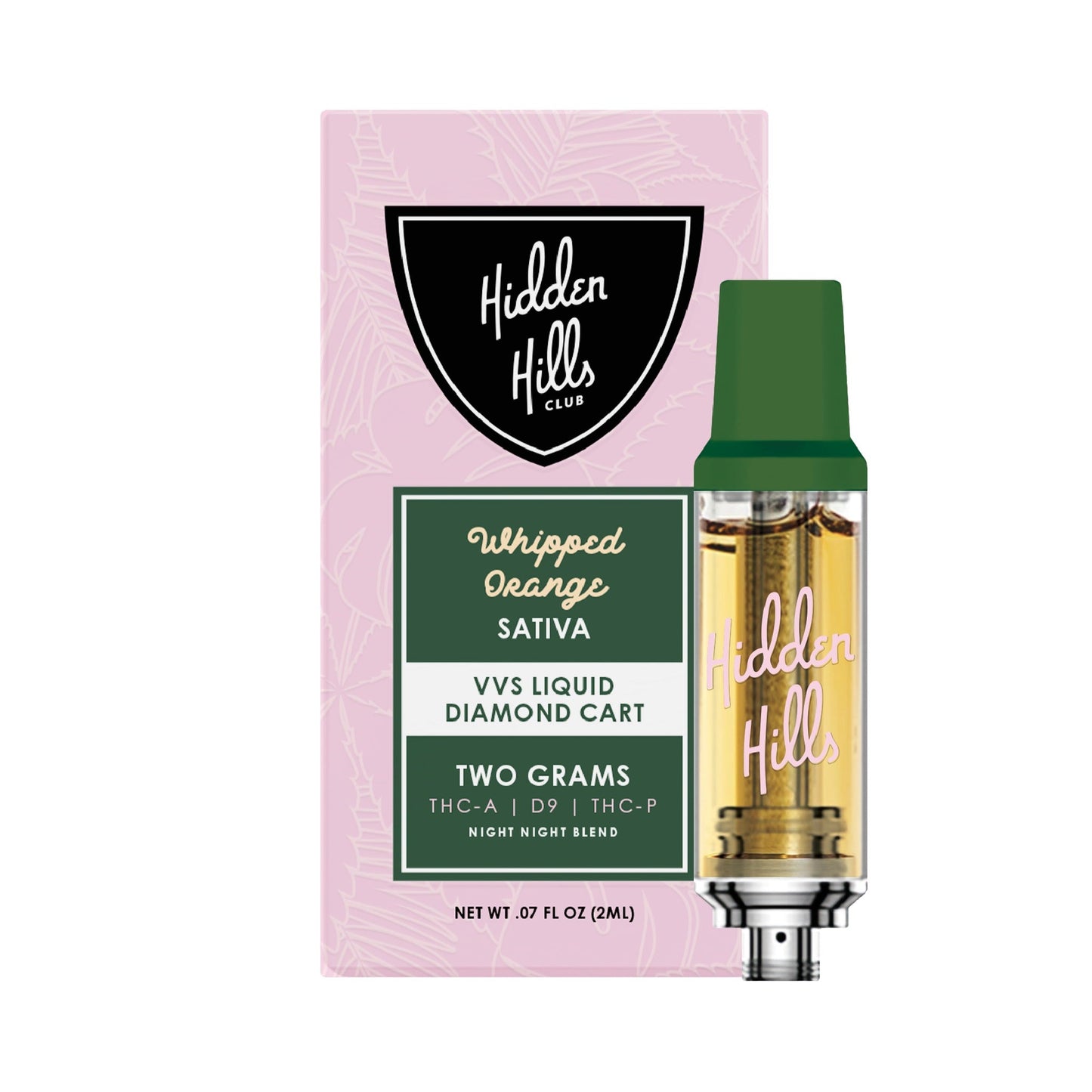 Hidden Hills Night Night VVS Liquid Diamond Cartridge 2000mg