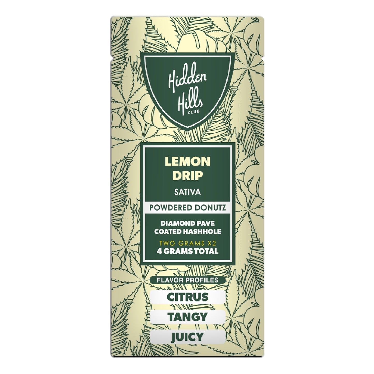 Hidden Hills Powdered Donuts Diamond Pave THC-A Hashholes 4g