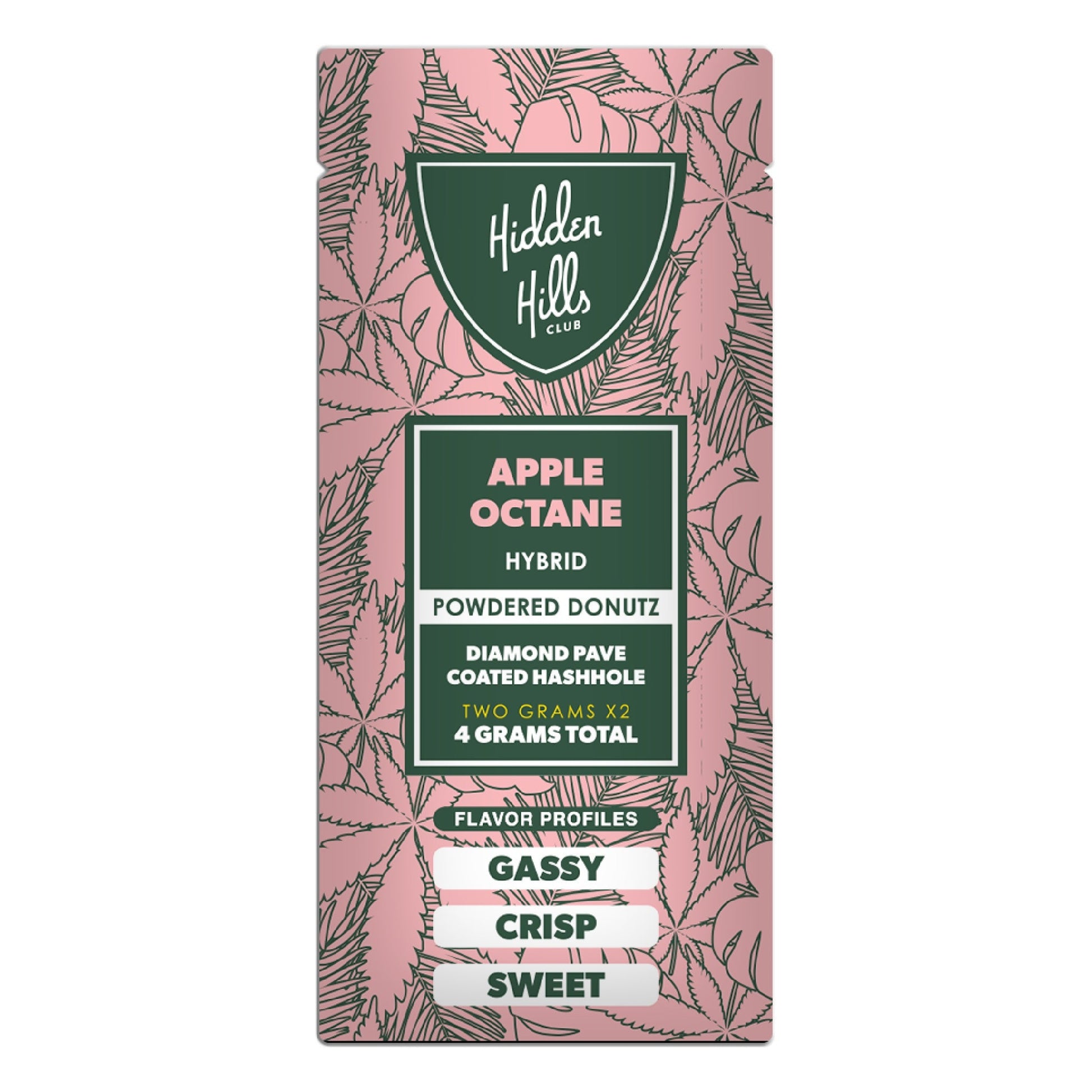 Hidden Hills Powdered Donuts Diamond Pave THC-A Hashholes 4g