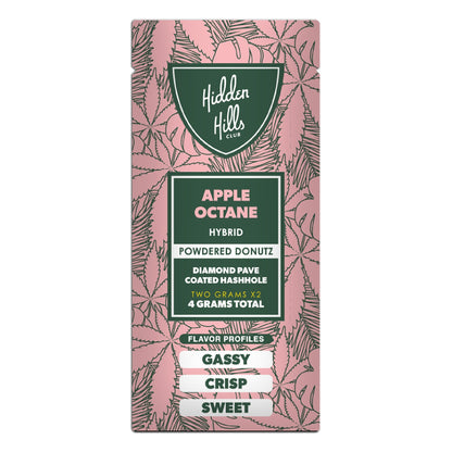 Hidden Hills Powdered Donuts Diamond Pave THC-A Hashholes 4g