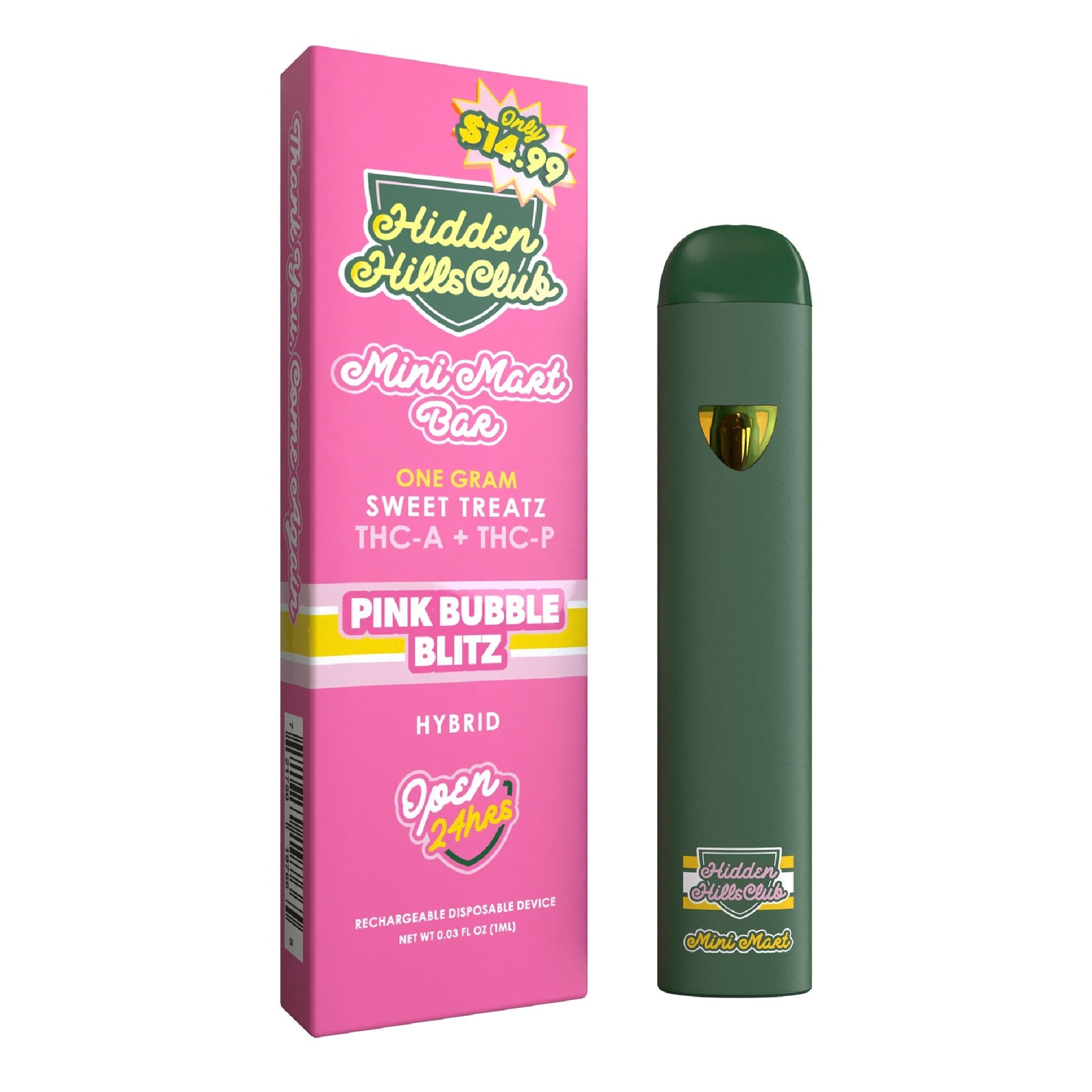 Hidden Hills Sweet Treatz Mini Mart Bar 1000mg