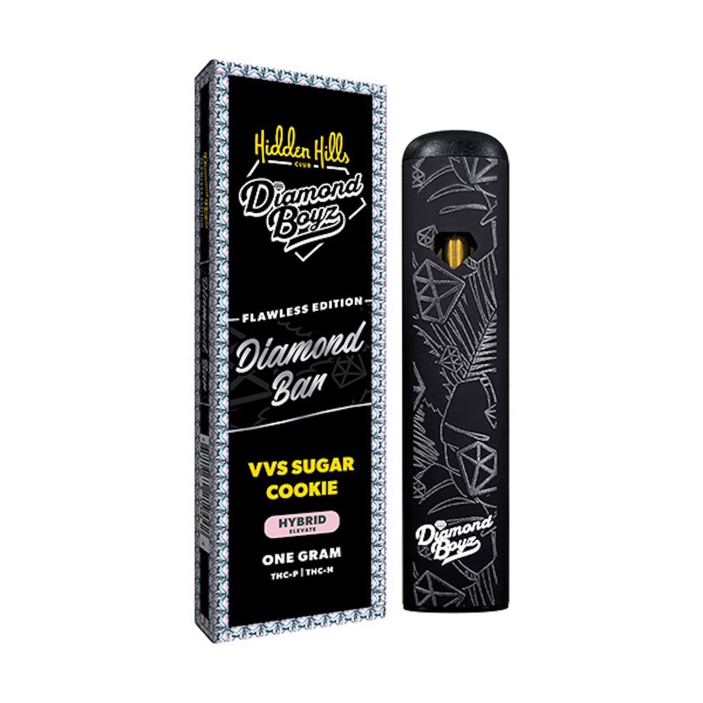 Hidden Hills Diamond Bar THC-A Vaporizer 1000mg