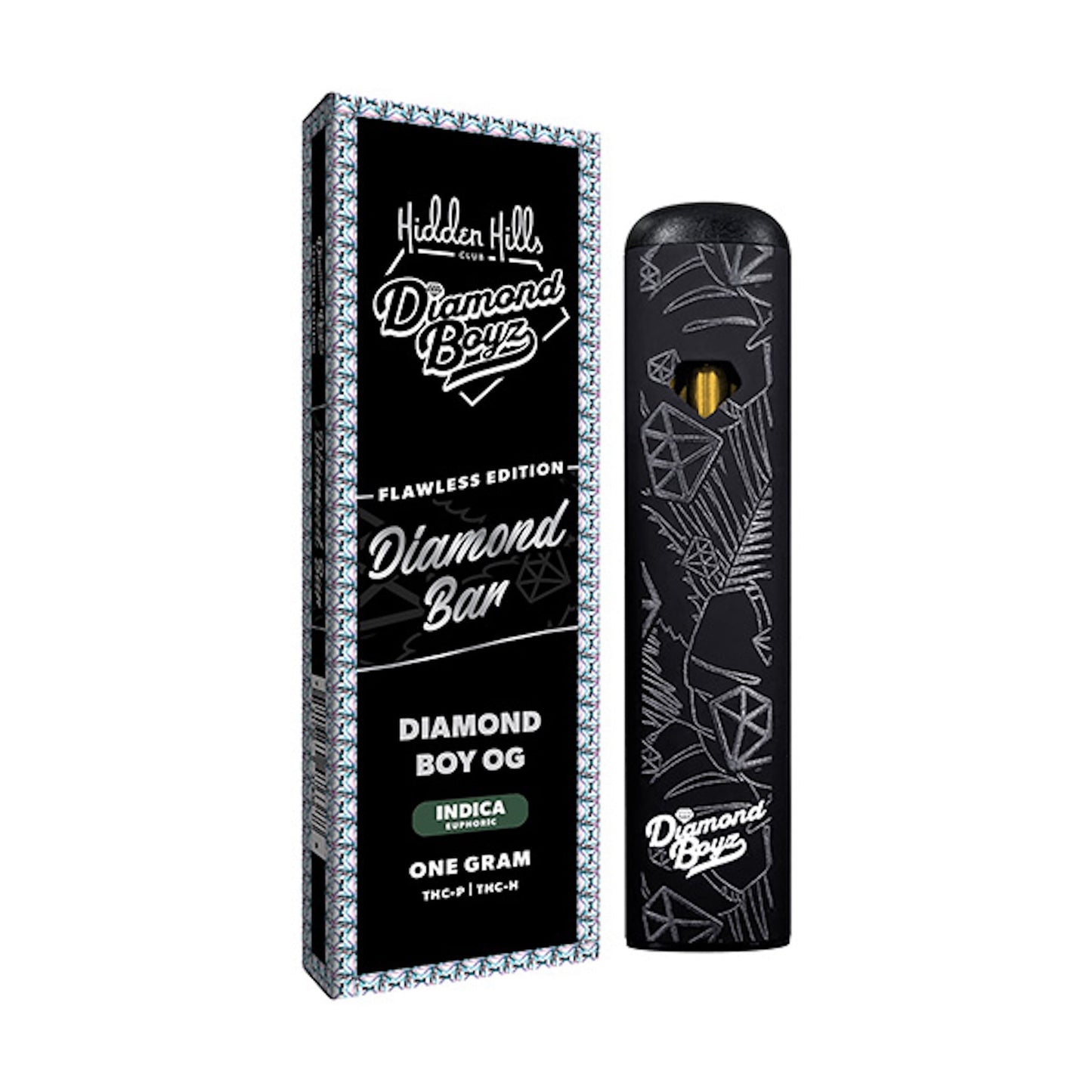 Hidden Hills Diamond Bar THC-A Vaporizer 1000mg