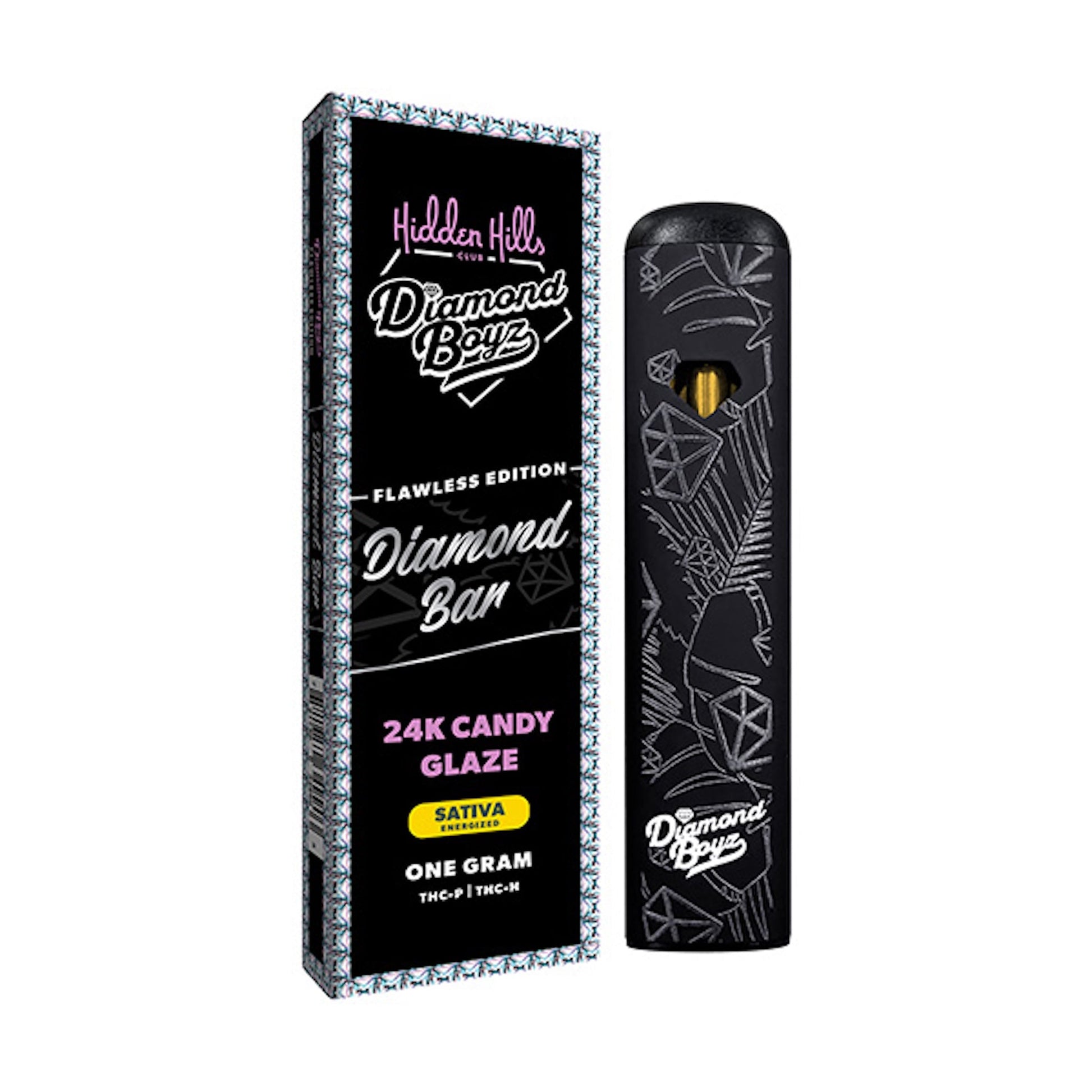 Hidden Hills Diamond Bar THC-A Vaporizer 1000mg