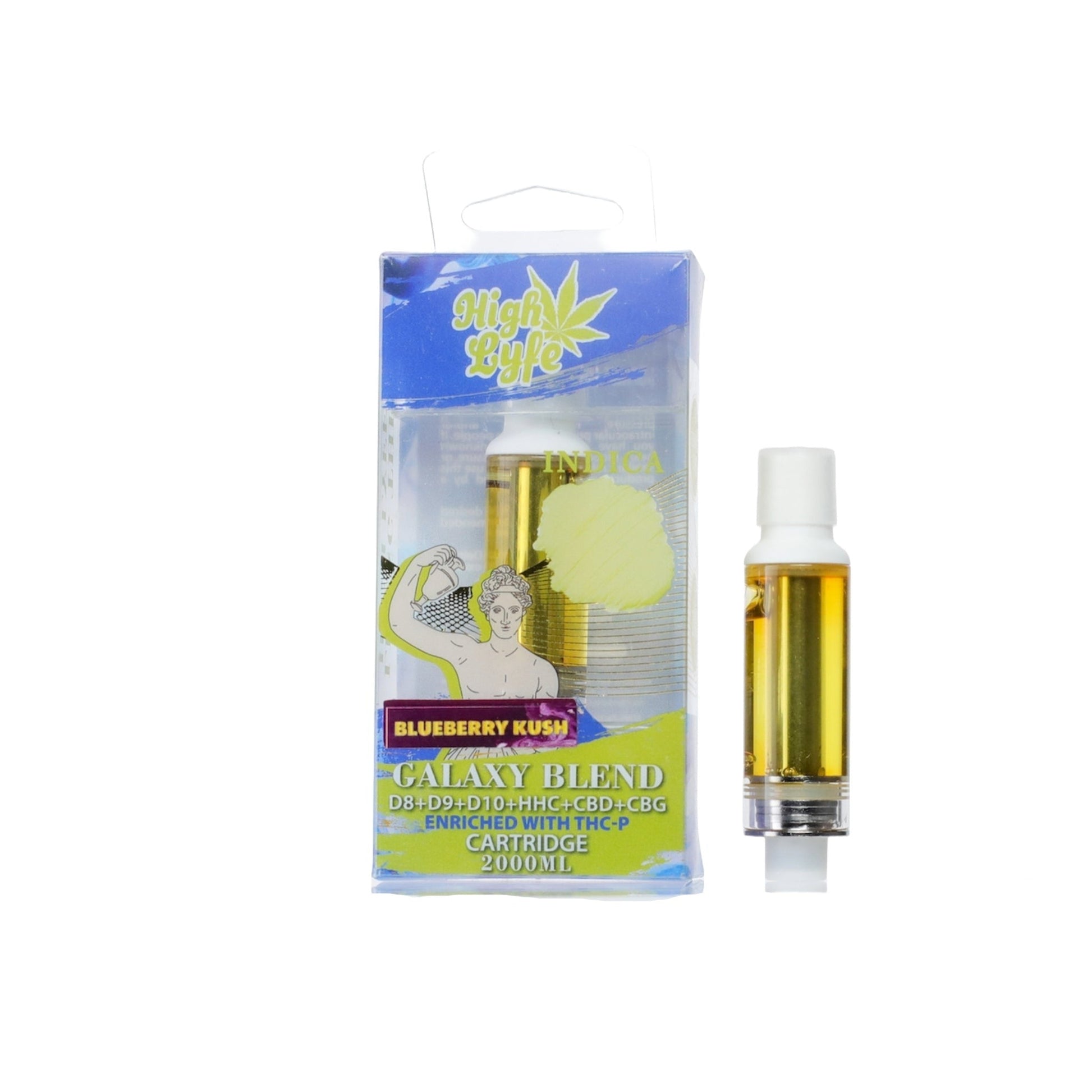 High Lyfe Galaxy Blend Delta Cartridge 2000mg