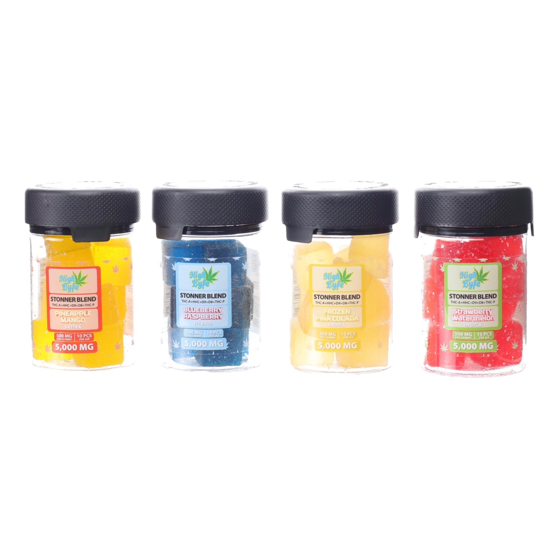 High Lyfe Stonner Blend THC-A Gummies 5000mg 20ct