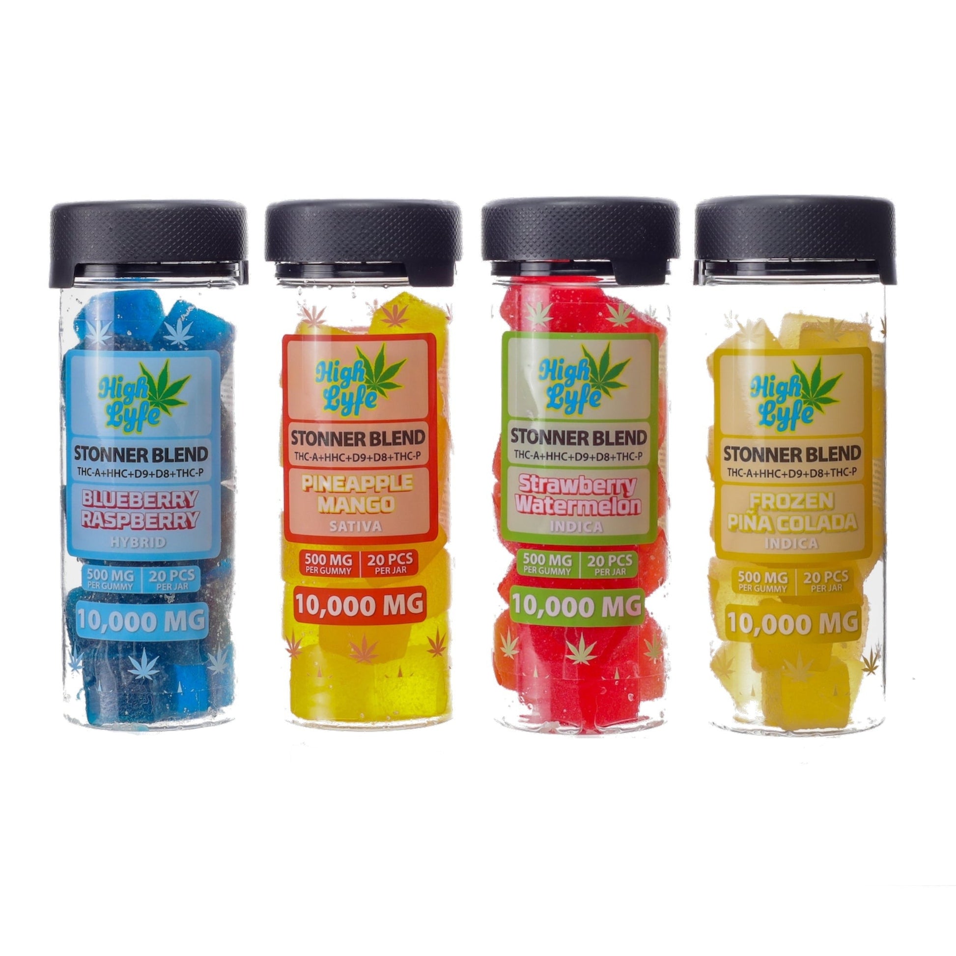 High Lyfe Stonner Blend THC-A Gummies 5000mg 20ct