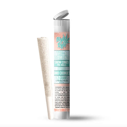 High Lyfe THC-A Diamond Snow Cone Pre-Rolls 1.2g