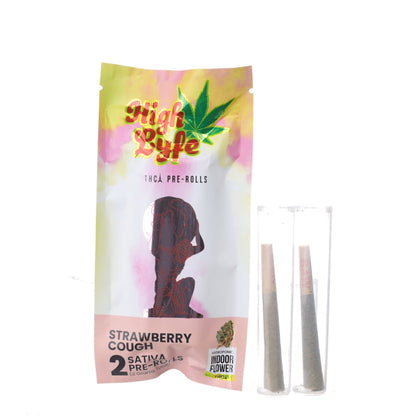 High Lyfe THC-A Indoor Flower Pre-Rolls 2ct