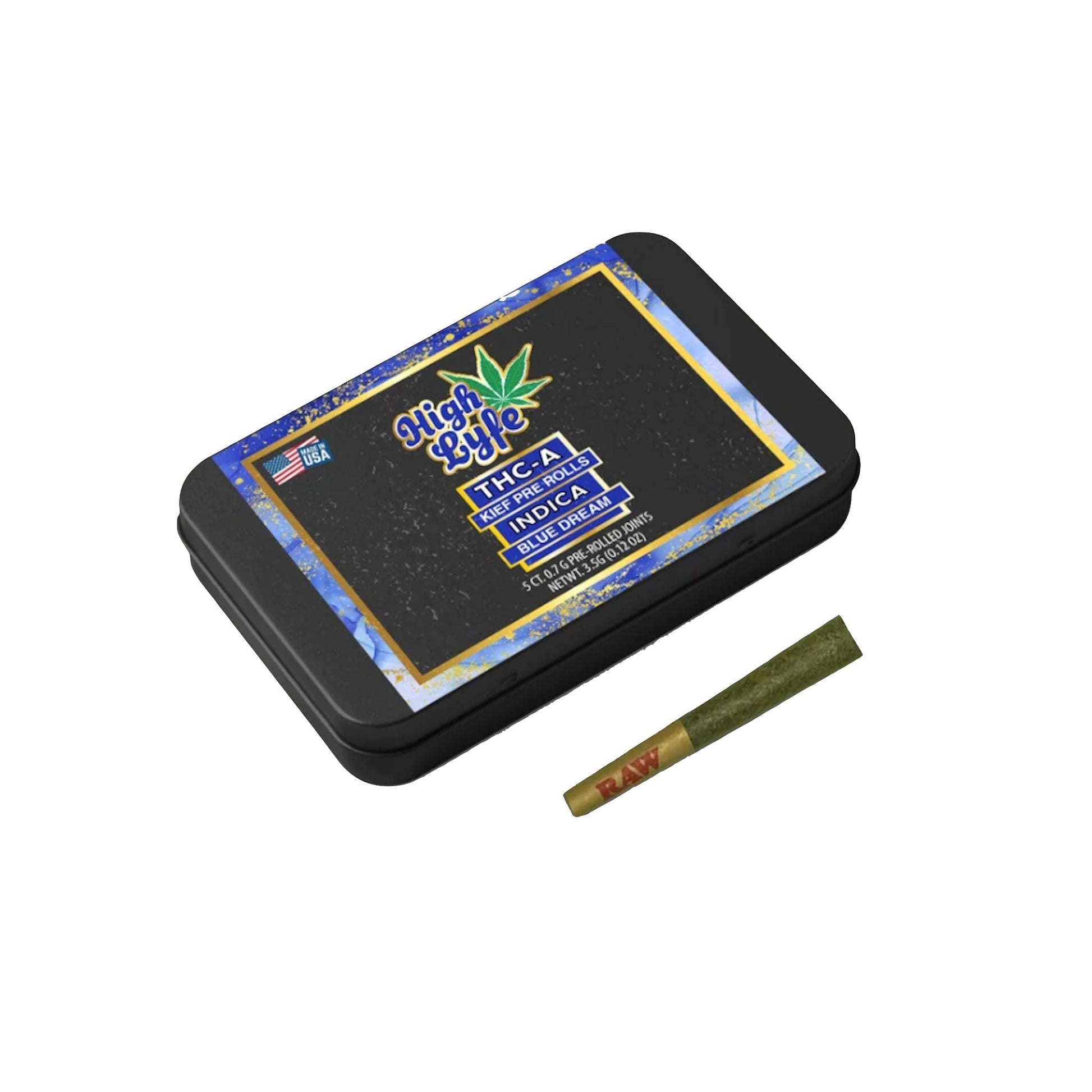 High Lyfe THC-A Kief Shorties Pre-Rolls 5ct
