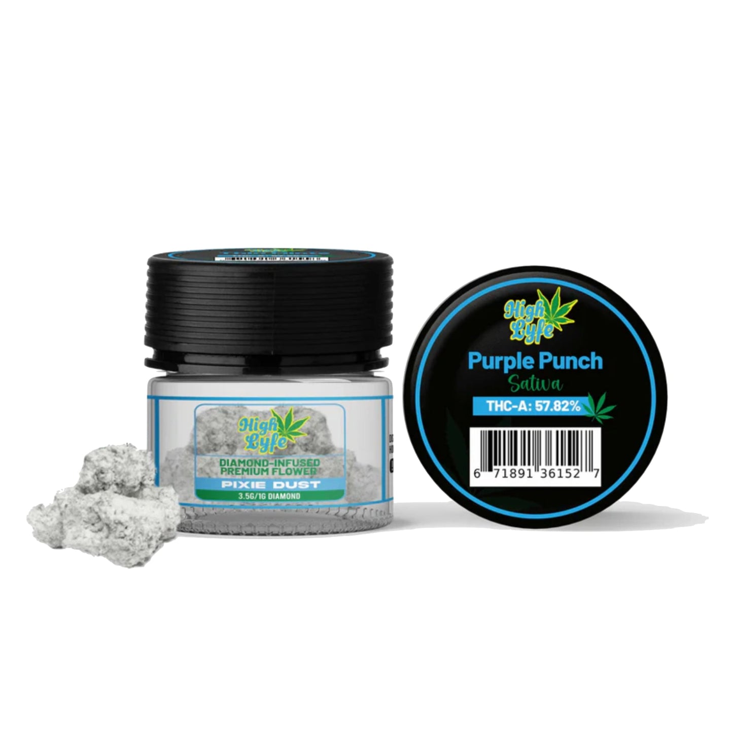High Lyfe THC-A Pixie Dust Purple Punch Flower 3.5g