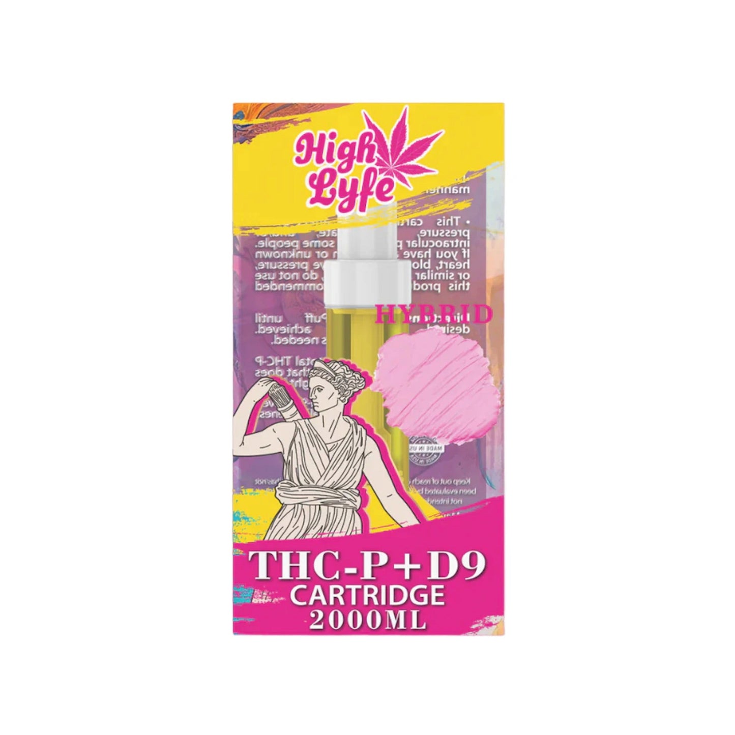 High Lyfe White Runtz THC-P Delta 9 Cartridge 2000mg