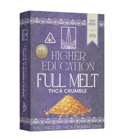 Higher Education Full Melt THC-A Crumble 2g