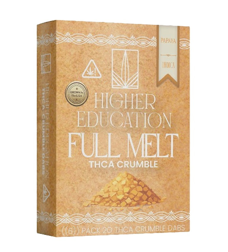 Higher Education Full Melt THC-A Crumble 2g