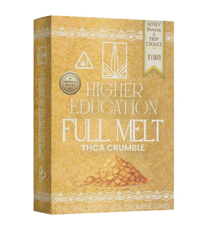 Higher Education Full Melt THC-A Crumble 2g