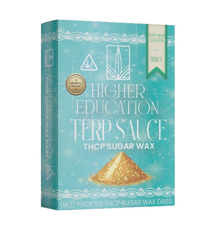 Higher Education Terp Sauce THC-P Sugar Wax Dabs 2g