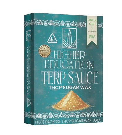 Higher Education Terp Sauce THC-P Sugar Wax Dabs 2g