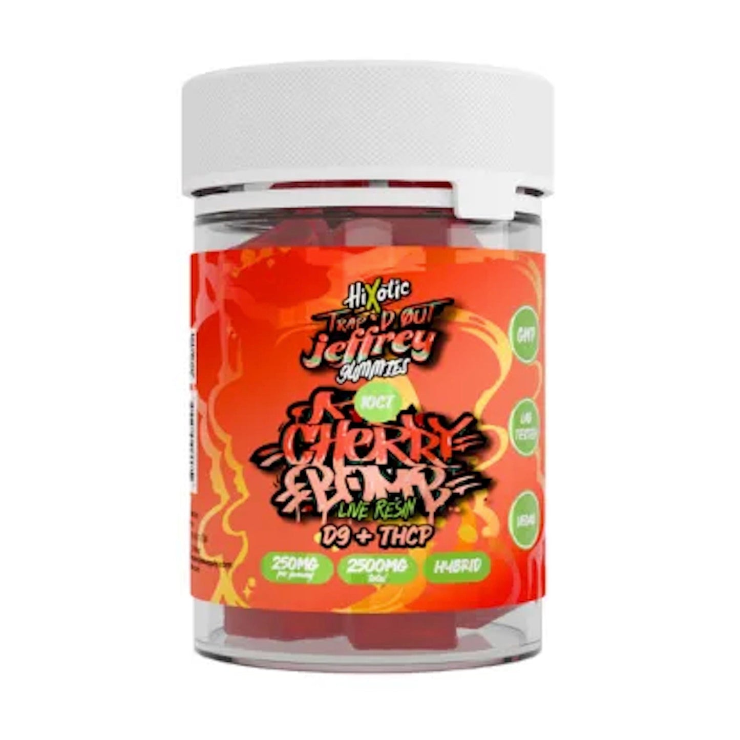 Hixotic Trapd Out Jeffrey THC-P Delta 9 Gummies 2500mg